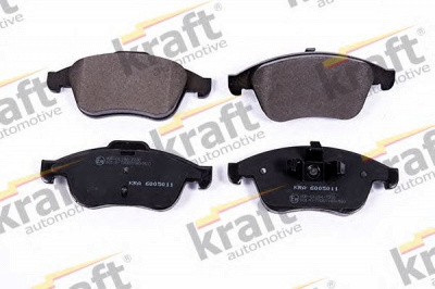 KRAFT AUTOMOTIVE 6005011 -  Комплект тормозных колодок, дисковый тормоз